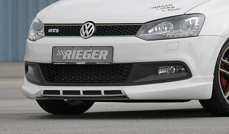 Sottoparaurti ant Rieger Polo 6R GTI fino-'01.2014 con prese aria