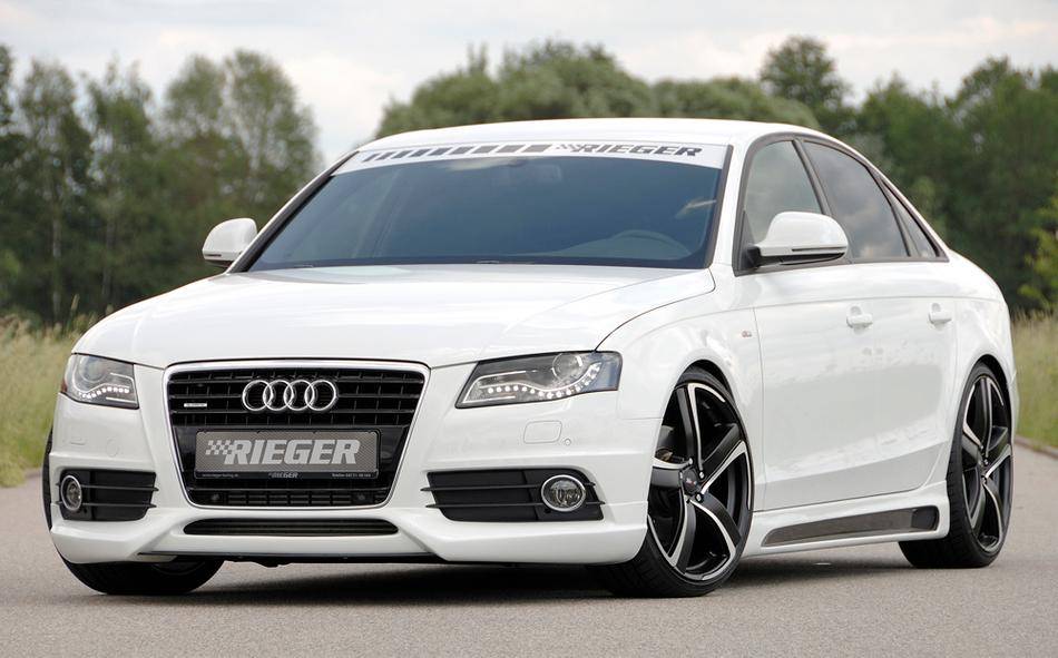 Sottoparaurti ant Rieger A4 B8 S-Line fino facelift -11.2011