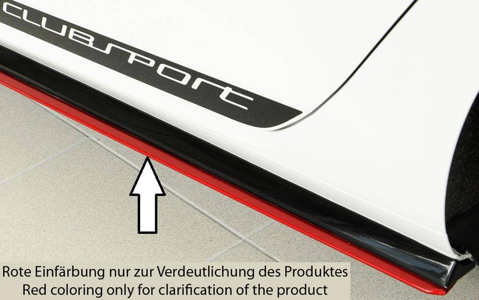 Lama sottoporta sx Rieger Golf 7 GTIClubsp.+R-line porte sottop.orig