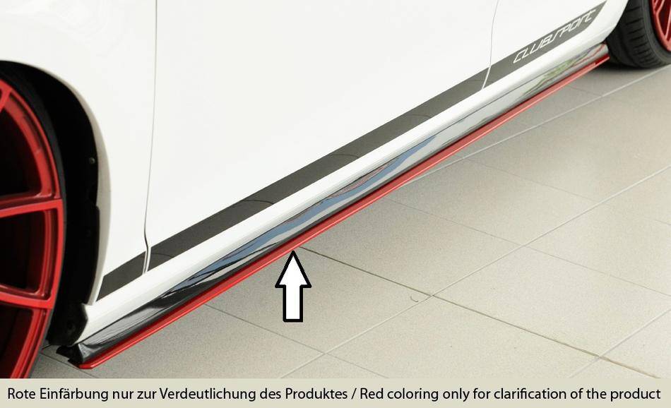 Lama sottoporta sx Rieger Golf 7 GTIClubsp.+R-line porte sottop.orig