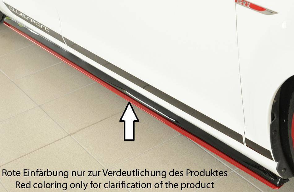 Lama sottoporta dx Rieger Golf 7 GTIClubsport+R-Line sottop.original