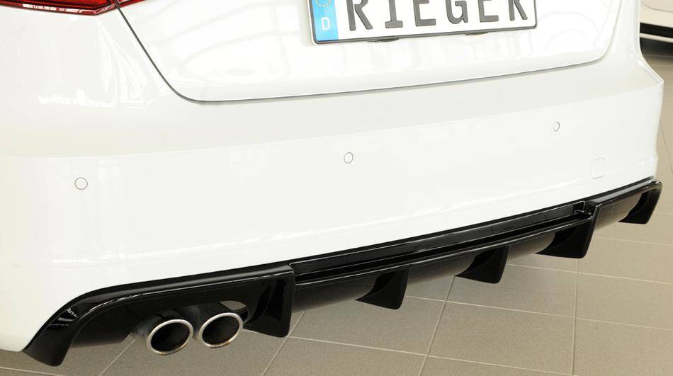 Diffusore Rieger A3 8V S-Line 3+5porte fino'16 marm.doppia Sx nero