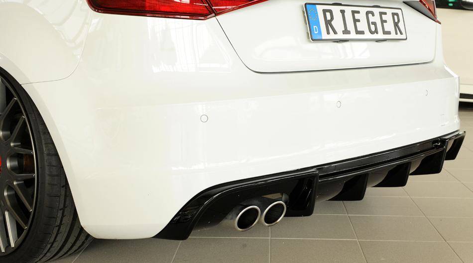 Diffusore Rieger A3 8V S-Line 3+5porte fino'16 marm.doppia Sx nero