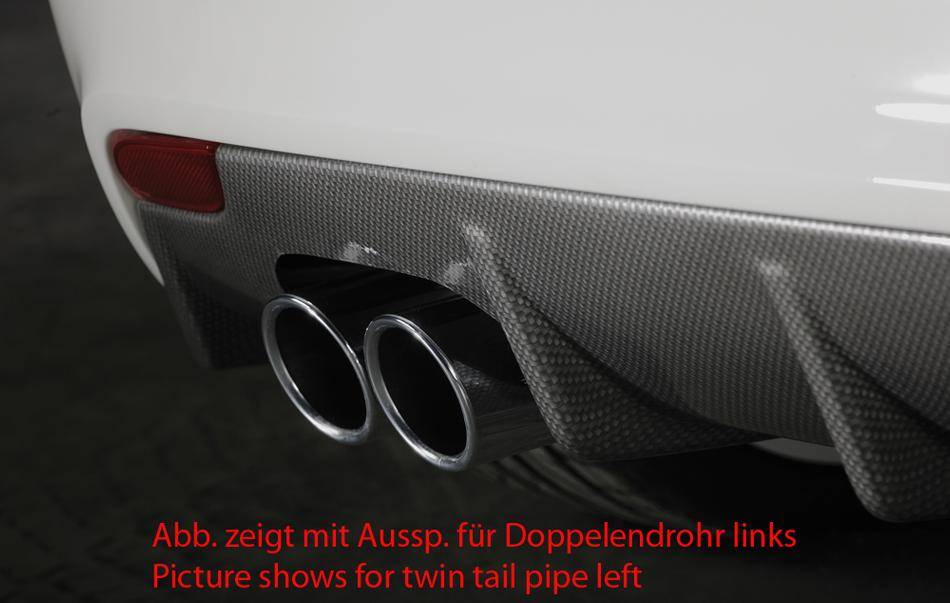 Diffusore Rieger Audi A1 8X 3+5porte marm.singola sinistra carbonl.