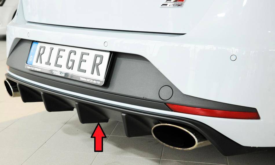Diffusore Rieger Leon 5F Cupra ST/Kombi carbonl.duplex1+1x100 '12.16