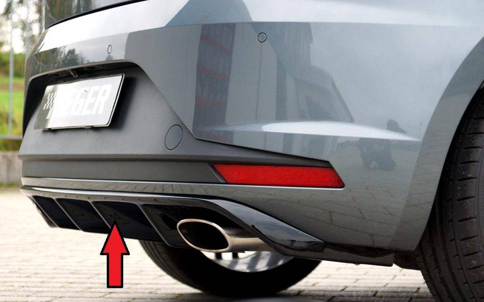 Diffusore Rieger Leon 5F Cupra 3+5porte nero duplex 1+1x100 -'12.16