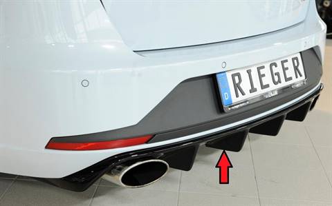 Diffusore Rieger Leon 5F Cupra ST/Kombi nero duplex1+1x100 '12.16