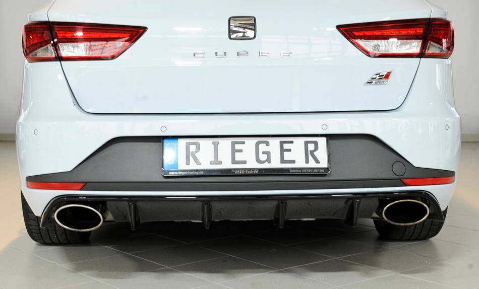 Diffusore Rieger Leon 5F Cupra ST/Kombi nero duplex1+1x100 '12.16