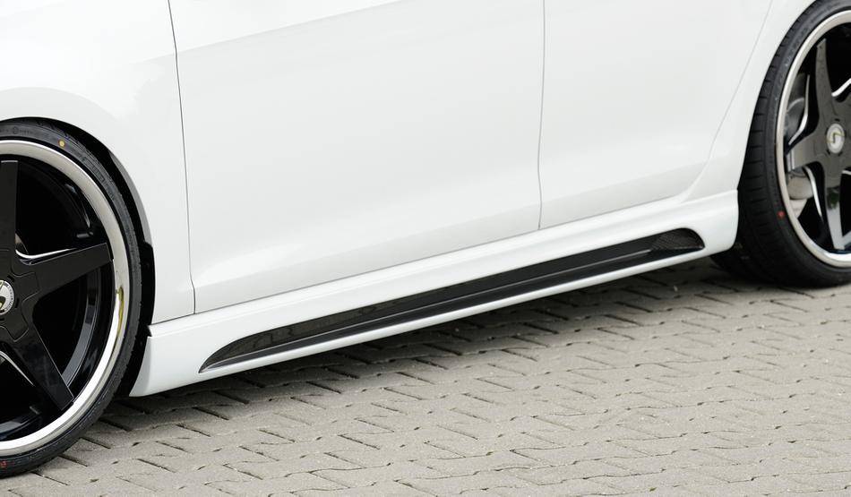 Sottoporta SX Rieger Leon 5F 5porte tutte. Carbonlook con condotto