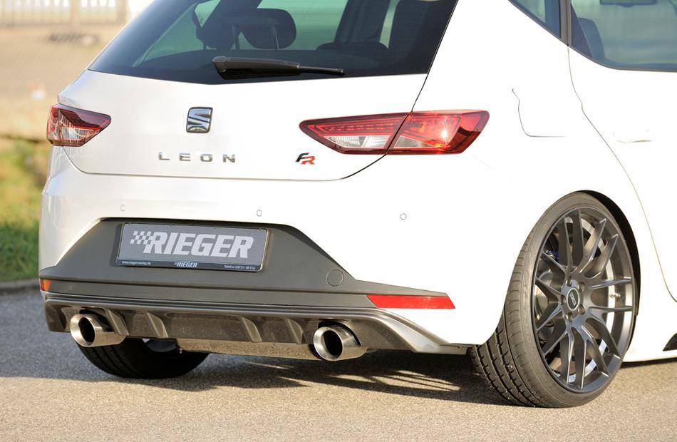 Diffusore Rieger Leon 5F FR 3/5porte term 1x100mm duplex carbonl-'16