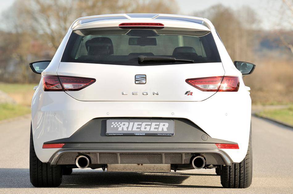 Diffusore Rieger Leon 5F FR 3/5porte term 1x100mm duplex carbonl-'16