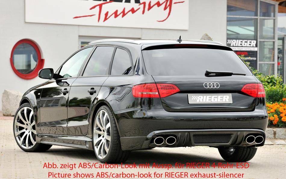 Sottoparaurti Rieger A4 B8 no-S-line-'12.2011 marm.duplex tubo sing.