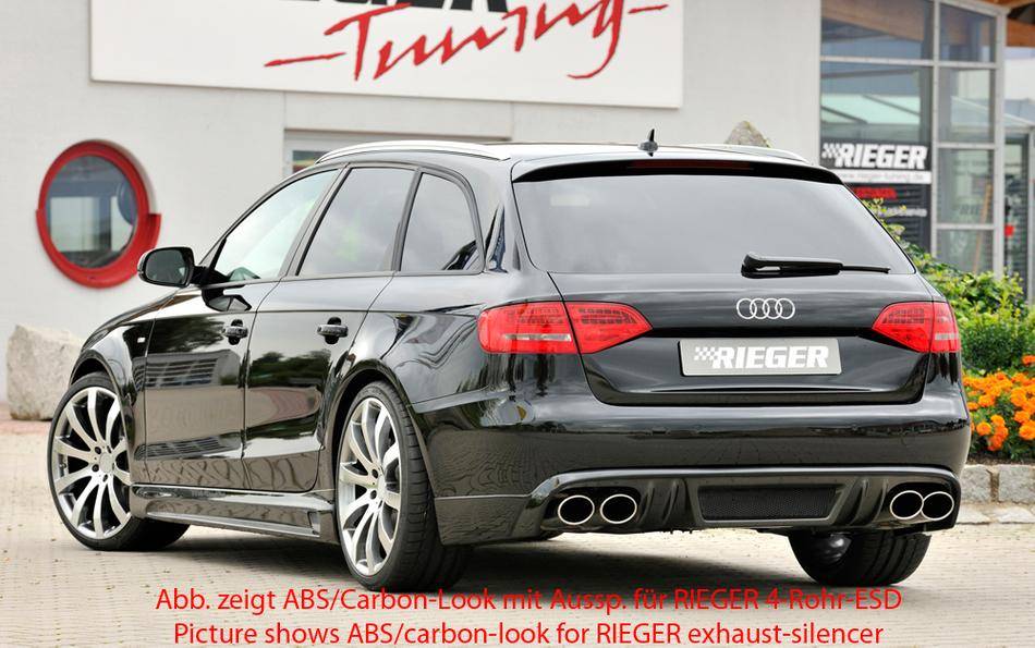 Sottoparaurti Rieger A4 B8 no S-Linefino 12.2011 marm.doppia sinistr