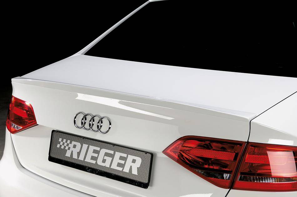 Spoilerino baule Rieger Audi A4 B8 berlina