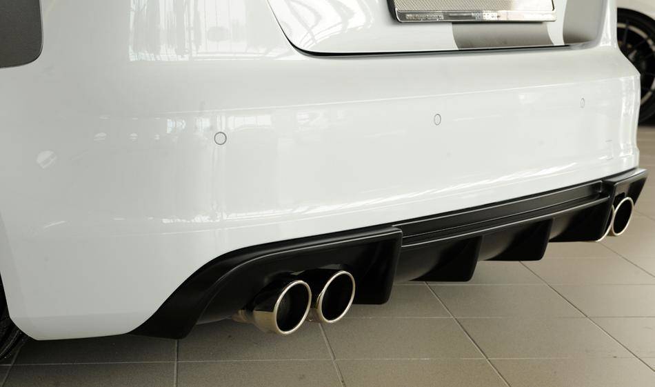 Diffusore Rieger Audi A3 8V solo S-Line per marm doppia duplex 4x90