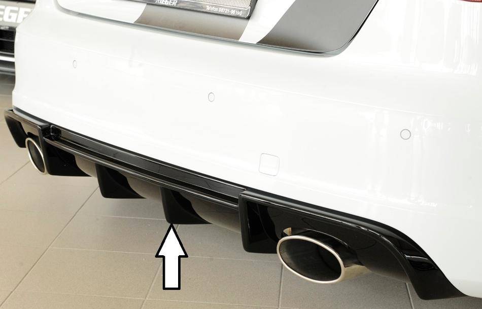 Rieger diffusore A3 8V S-Line marm.duplex 2x152x95 fino'16 nero luc