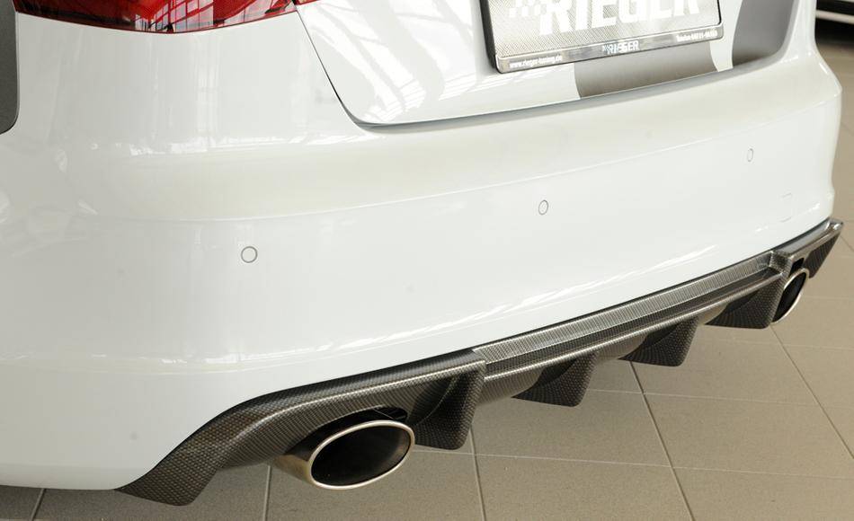 Diffusore Rieger A3 8V S-Line marm.duplex 2x152x95 fino'16 carbonlo