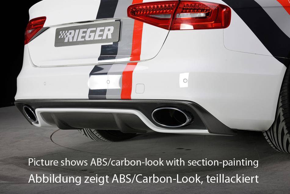 Diffusore Rieger A4 B8 dal'01.12 solo S-Line Berl/Avant term.185x120