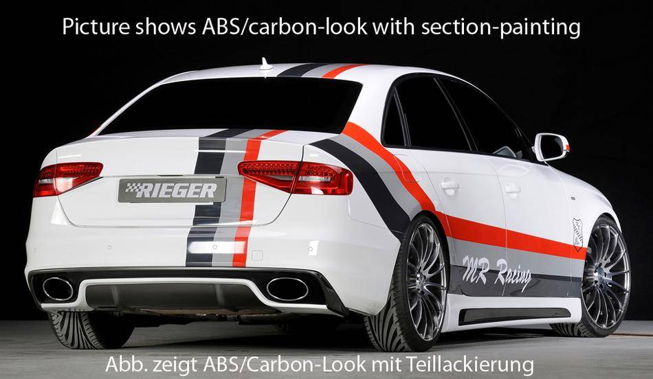 Diffusore Rieger A4 B8 dal'01.12 solo S-Line Berl/Avant term.185x120