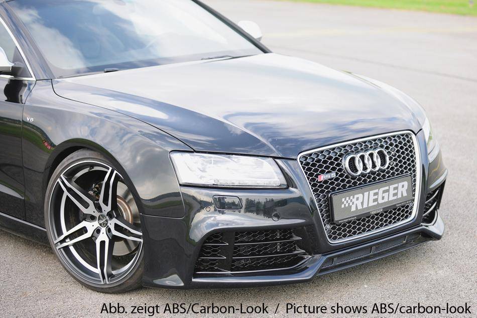 Lama centrale Rieger Audi A5 per paraurti RS Look