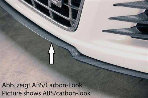 Lama DTM sagomata Scirocco 3 per paraurti Rieger