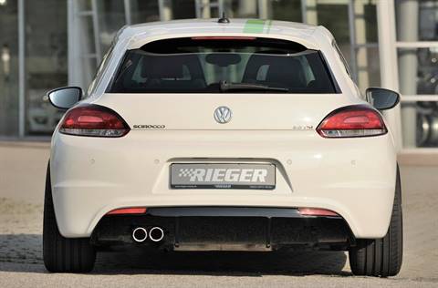 Diffusore Rieger Scirocco R-Line nero lucido marm.orig.solo sinistra