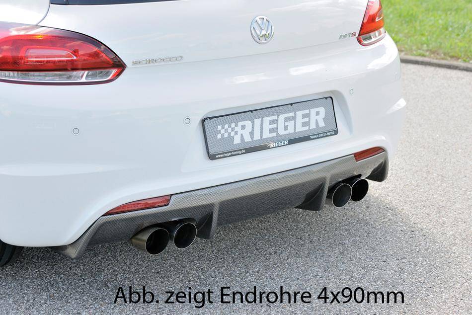 Marmitta 4X76 SX/DX duplex Scirocco  2,0TFSI 2,0 TDI