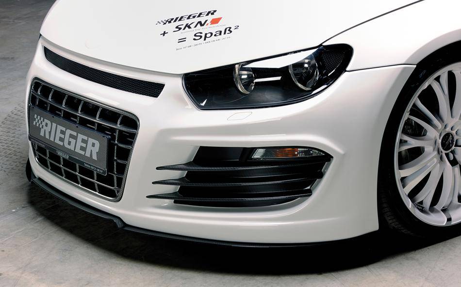 Mascherina V10 Look Scirocco per paraurti Rieger