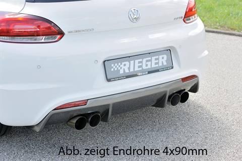 Marmitta 4X76 SX/DX duplex Scirocco  1,4 TFSI 90/118KW