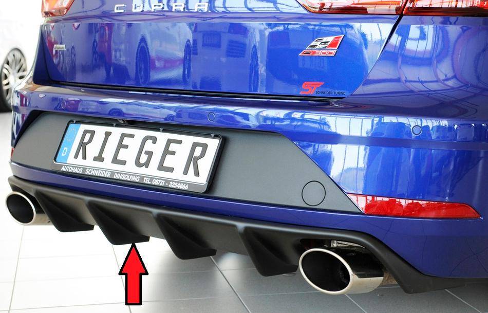 Diffusore Rieger Leon 5F Cupra ST dal'17 term. singolo duplex orig.