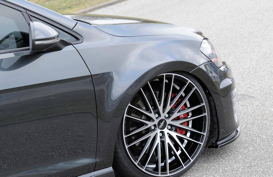 Parafango ant dx Rieger Golf VII tutti modelli ca 30mm piu' largo