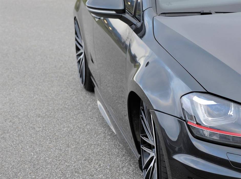 Parafango ant dx Rieger Golf VII tutti modelli ca 30mm piu' largo