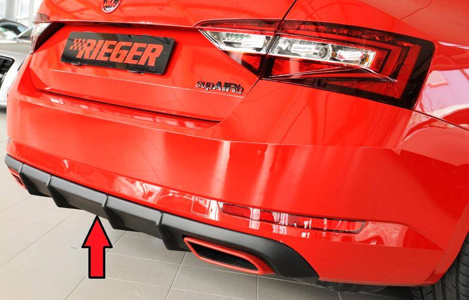 Diffusore Rieger Superb 3T/3V dal'15 solo 2,0TSI 206KW senza gancio