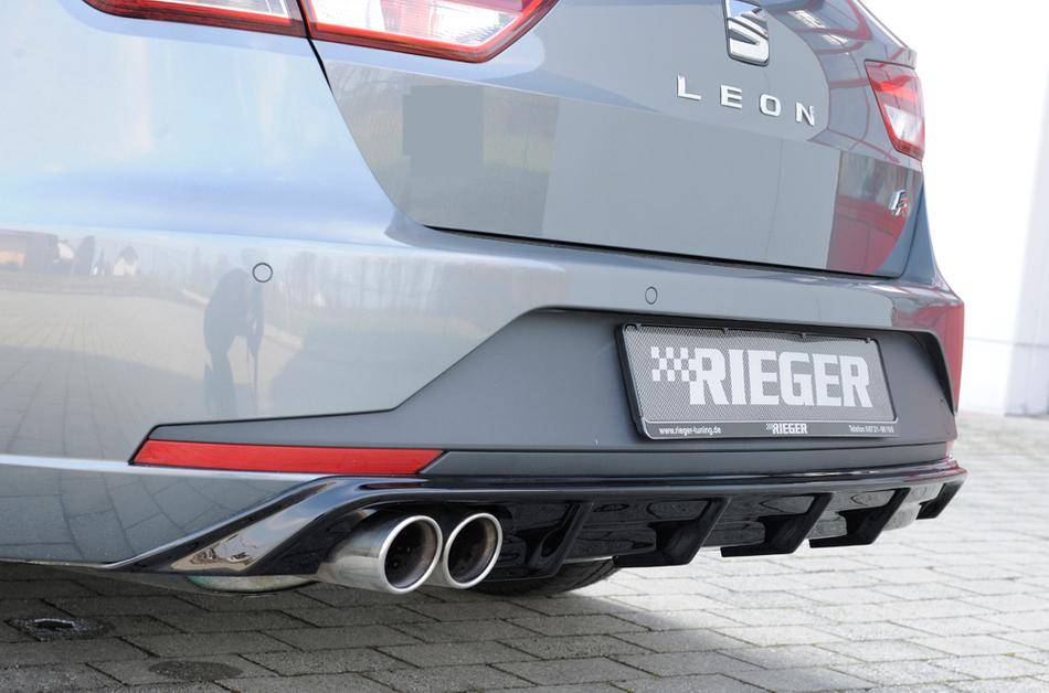Diffusore Rieger Leon 5F ST FR fino'16 term. doppi sinistra nero