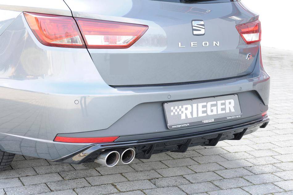 Diffusore Rieger Leon 5F ST FR fino'16 term. doppi sinistra nero