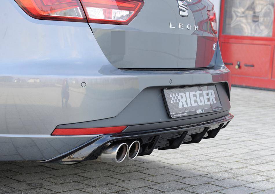Diffusore Rieger Leon 5F ST FR fino'16 term. doppi sinistra nero