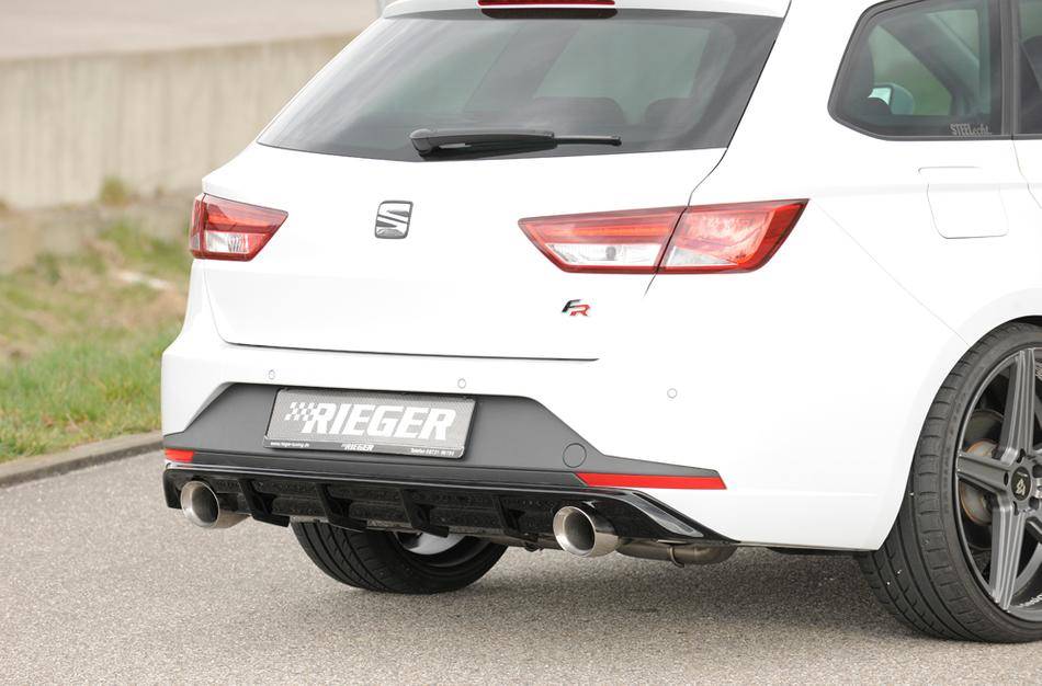 Diffusore Rieger Leon 5F ST FR fino'16 term. 1x100 sx/dx nero lucido