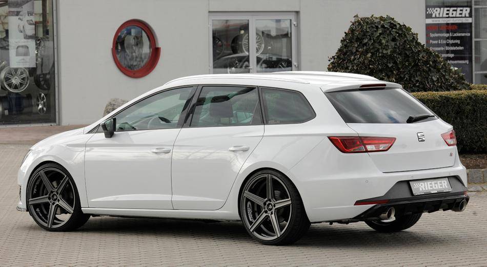 Diffusore Rieger Leon 5F ST FR fino'16 term. 1x100 sx/dx nero lucido