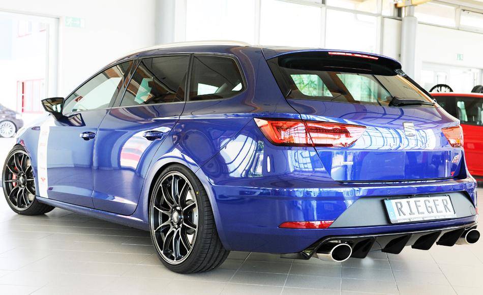 Diffusore Rieger Leon 5F Cupra ST dal'17 term. singolo duplex nero