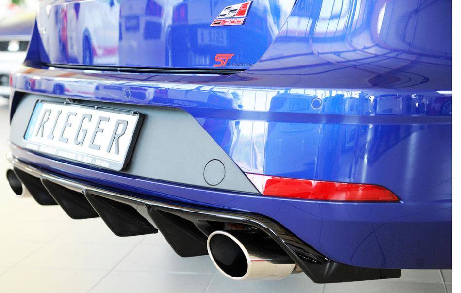 Diffusore Rieger Leon 5F Cupra ST dal'17 term. singolo duplex nero