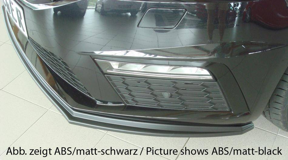 Lama inf Rieger Octavia 5E RS dal 2017 per paraurti orig.nero lucido