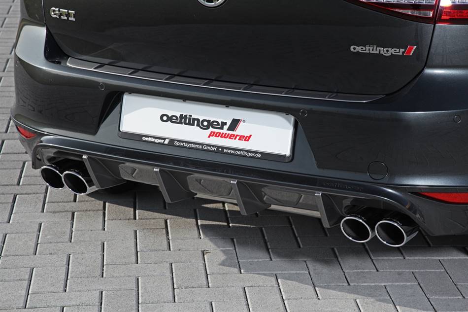 Marmitta duplex 4X84 Golf 7 GTI Oettinger