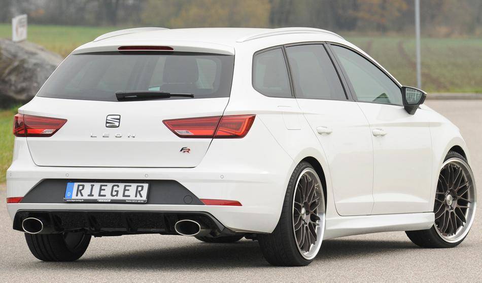 Diffusore Rieger Leon 5F FR ST dal 2017 term.1x152x95dx/sx nero luc.