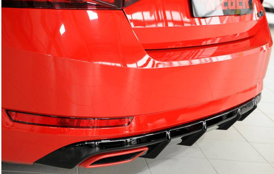 Diffusore Rieger Superb 3T/3V dal'15 2,0TSI 206KW nero senza gancio