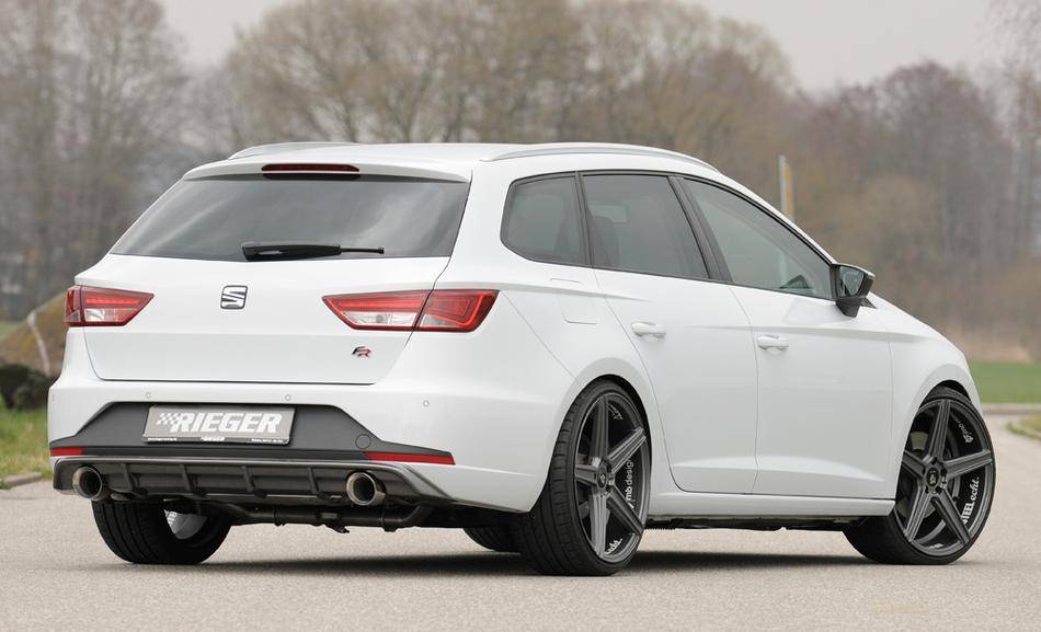 Diffusore Rieger Leon 5F ST FR fino'16 term. 1x100 sx/dx carbonlook