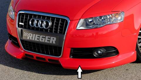 Sottoparaurti Rieger A4 8E B7 solo S-Line con 3 prese aria centrali