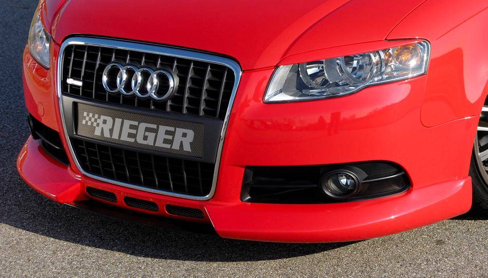 Sottoparaurti Rieger A4 8E B7 solo S-Line con 3 prese aria centrali