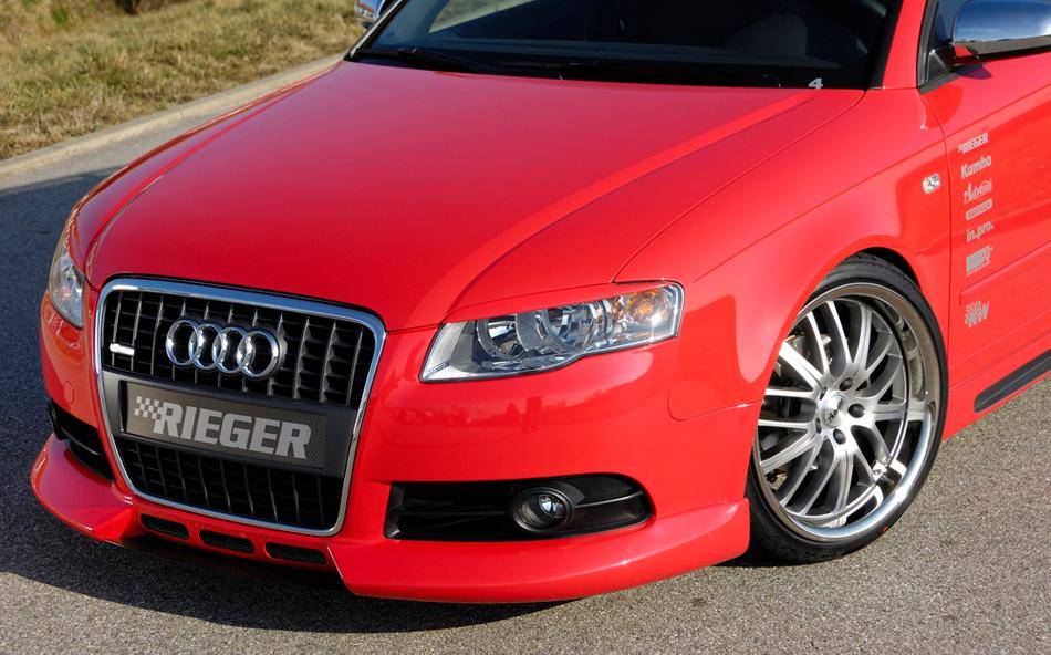 Sottoparaurti Rieger A4 8E B7 solo S-Line con 3 prese aria centrali