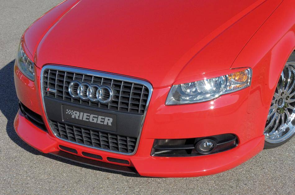 Sottoparaurti Rieger A4 8E B7 solo S-Line con 3 prese aria centrali