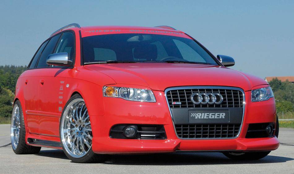 Sottoparaurti Rieger A4 8E B7 solo S-Line senza 3 prese aria central